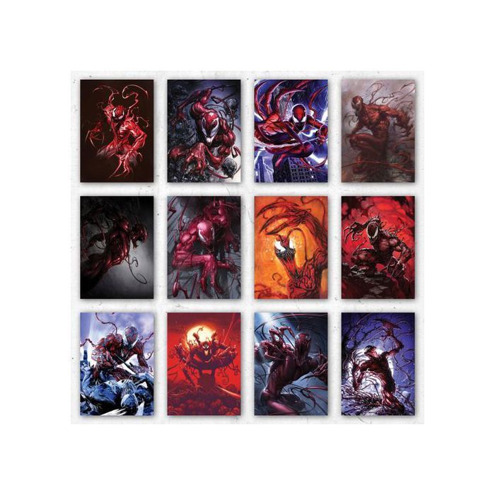 Poster A5 - Marvel - Carnage Venom - Décoration murale - Thème Cinéma - Mixte