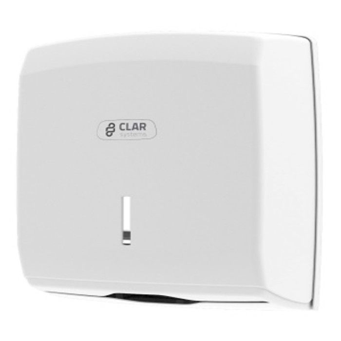 Distributeur de serviettes en papier - CLAR - I-NOVA - Blanc - ABS antistatique - 600 services max.