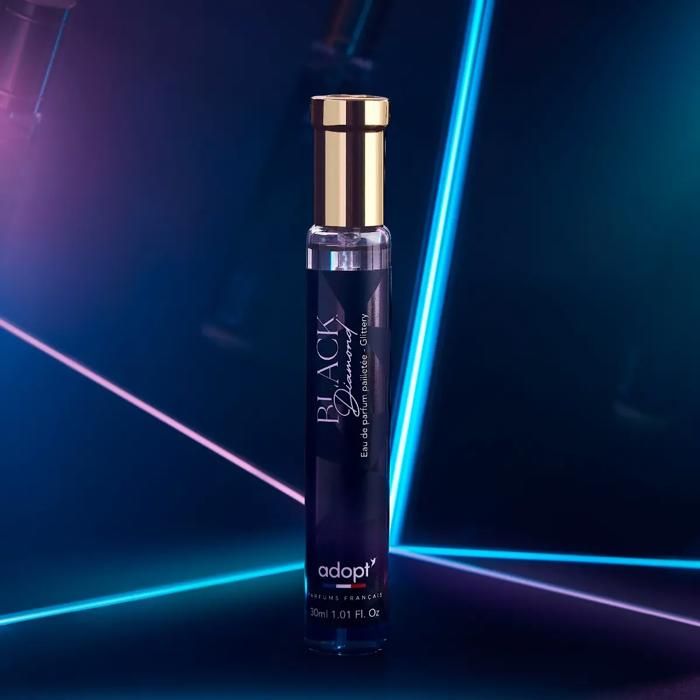 Eau de parfum - Black Diamond - Pailletée - 30ml - Femme - Notes boisées
