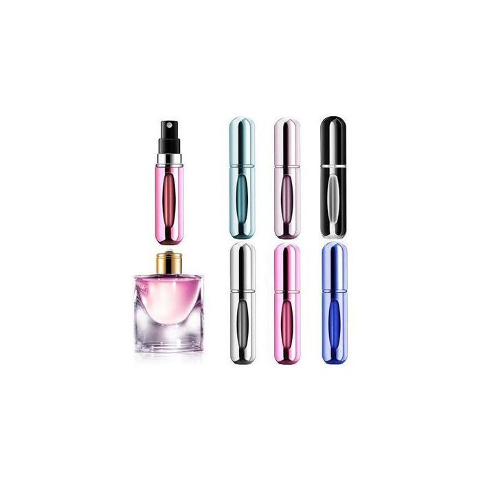 7 Pièces 5ML Bouteille Vaporisateurs de parfum vide rechargeable