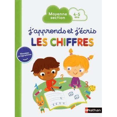 J'apprends et j'écris les chiffres