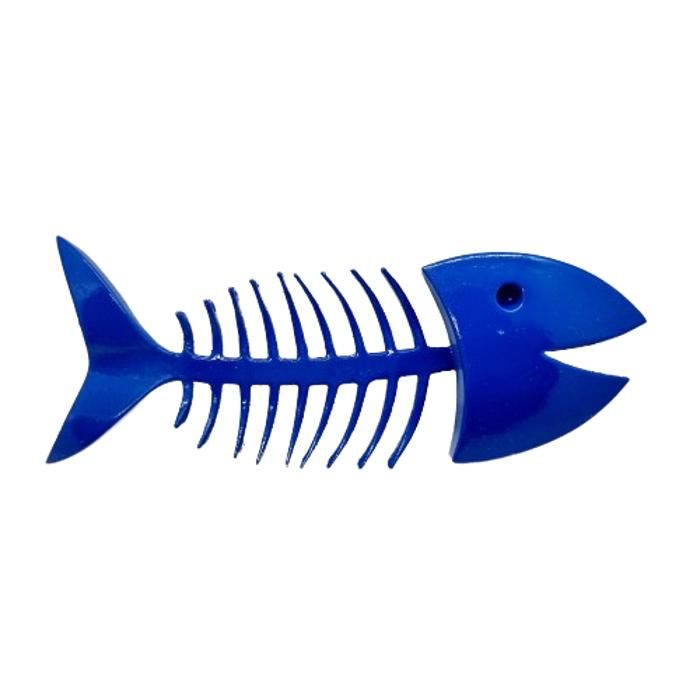 Porte Savon - SWIBI - Poisson Bleu - Plastique Dur - Design Amusant - Pratique et Hygiénique