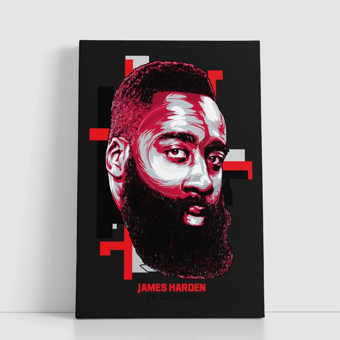 Tableau NBA sur Toile – Affiche Murale 25x40 cm avec Équipes et Joueurs Légendaires du Basket 268