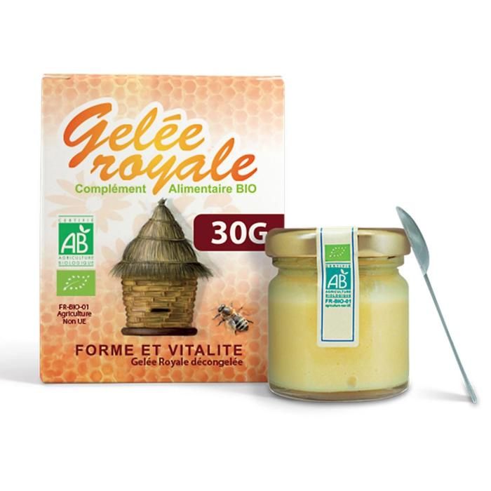 Gelée Royale Bio pure 30 g origine France