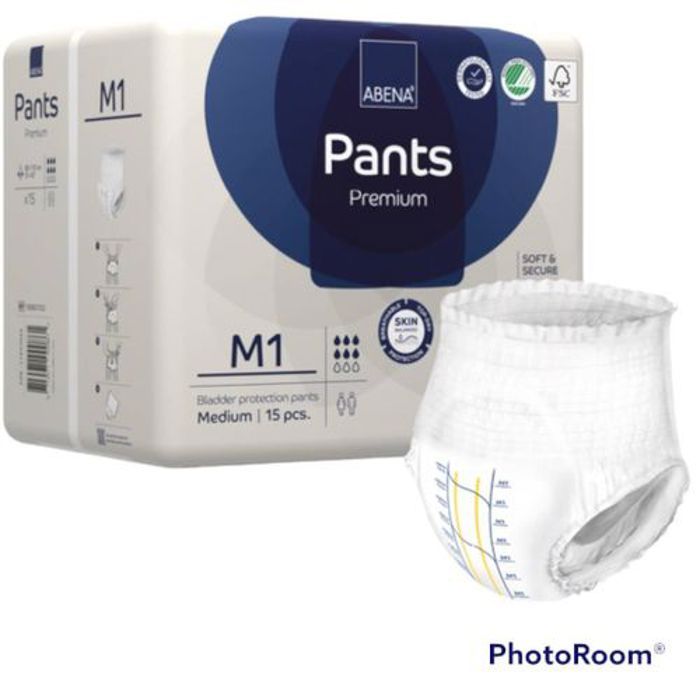 Couches pour Adultes - ABENA - Pants Premium M1 - Taille XL - Tour de hanches 130-170 cm - Absorption 1400 ml