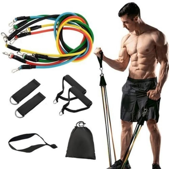 Kit de bandes élastiques multifonctions à résistance de puissance