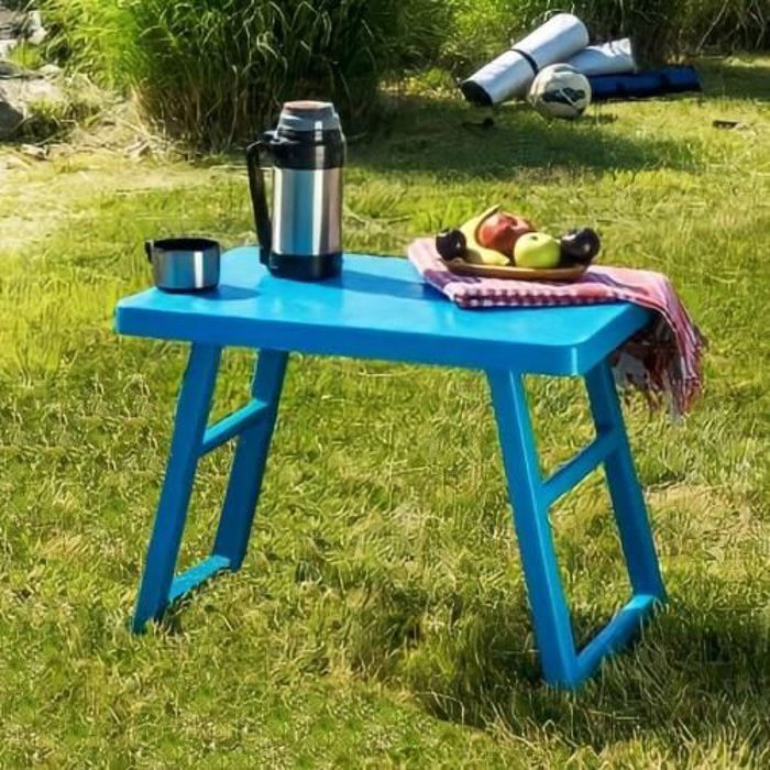 Table de camping pliante, Parfaite pour camping, pique-niques, plage et cuisines