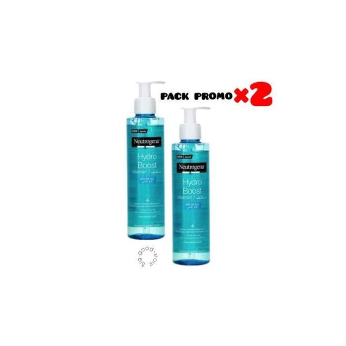 Pack de 2 Neutrogena Hydro Boost: Gel nettoyant hydratant 200ml