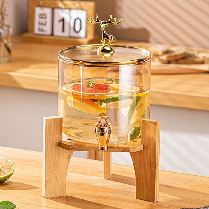 Distributeur de Boissons en Verre, Pot à Boissons, avec PLAN