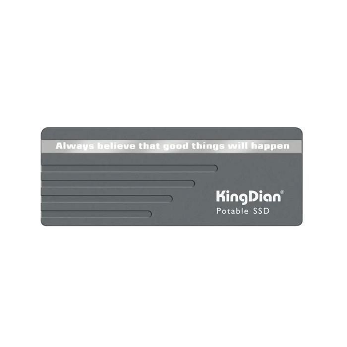 Disque Dur SSD Externe - KINGDIAN - 1TB - NVME - Anti-Choc - Type C