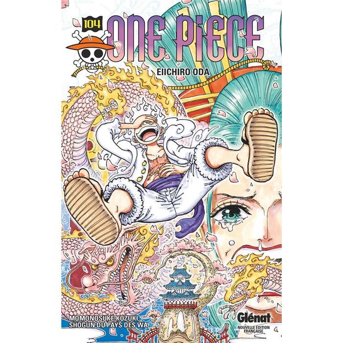 Manga - One Piece - Tome 104 - Luffy - Pays des Wa - Aventures épiques