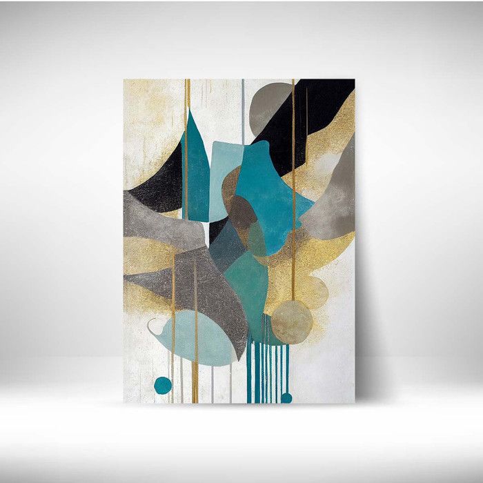 Tableau Décoratif - Chic et Sophistiqué - 40 x 60 cm - Multicolore - Design Contemporain