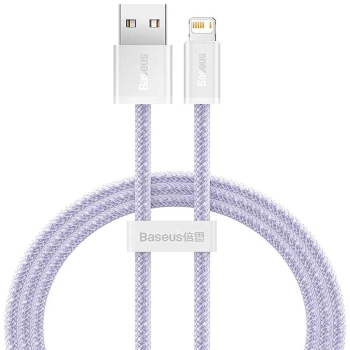 Câble USB Lightning 2.4A, 1m Violet-cald040005