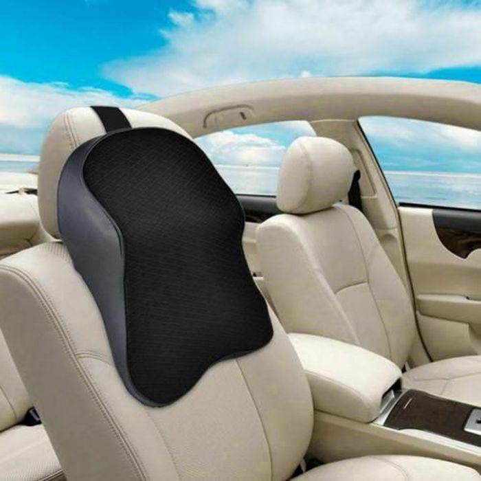 Coussin de cou de siège de voiture, repos  pour le cou et le dos, oreiller de chaise de bureau