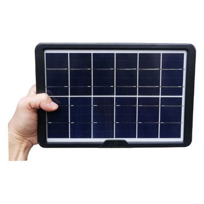 Panneau solaire - Cclamp - CL-680 - 8W - 6V - Charge rapide 16,5% d'efficacité