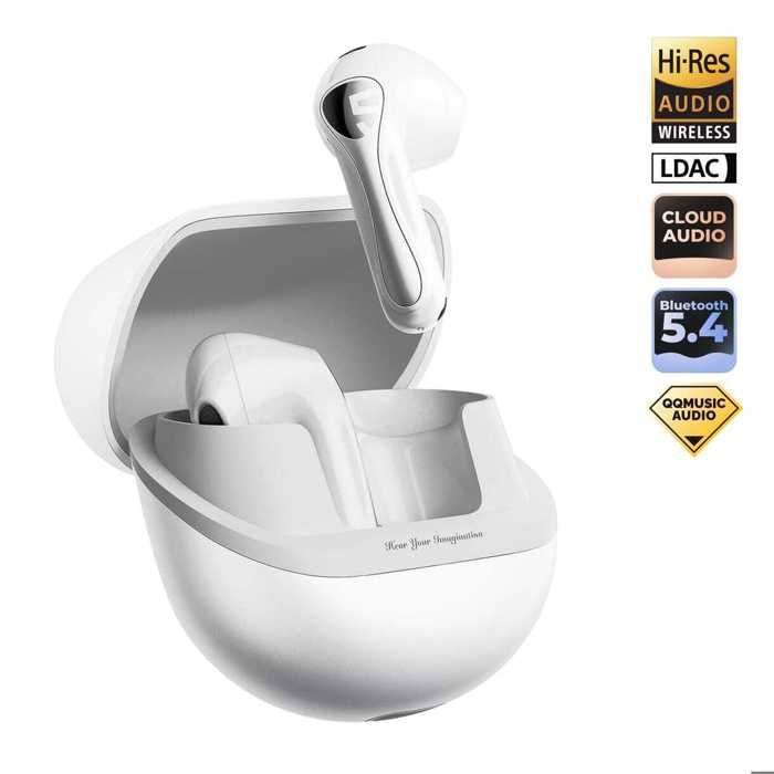 Écouteurs sans fil - SOUNDPEATS - Air5 Lite - Bluetooth 5.4 - Réduction de bruit ENC - Autonomie 30 h