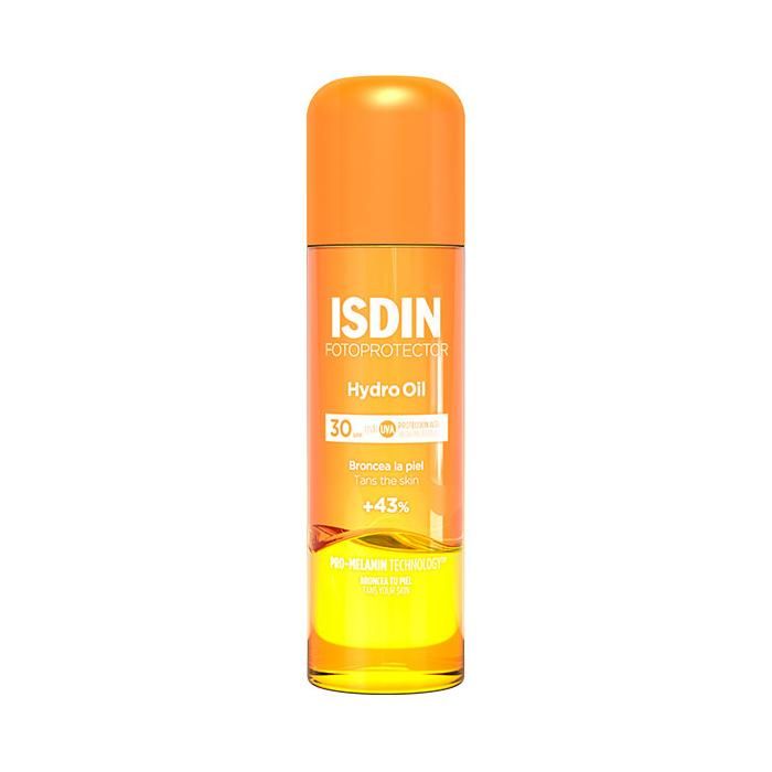 ISDIN Fotoprotector HydroOil Huile Solaire Bronzante Biphasique SPF30 200ml