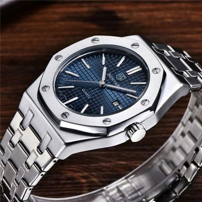 Montre Chronographe - BENYAR - BY R-51056 - Acier inoxydable - Résistante à l'eau