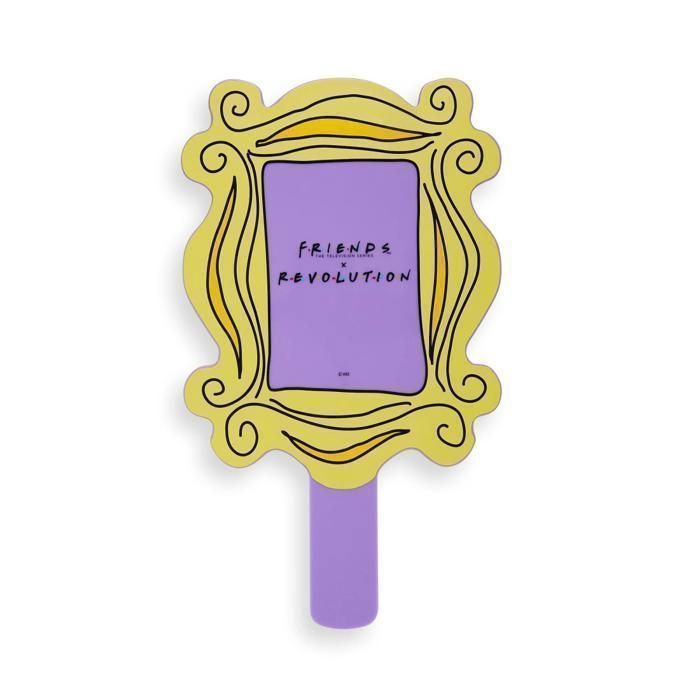 Miroir à main - Revolution Beauty - X Friends - Violet - Carré - Design contemporain
