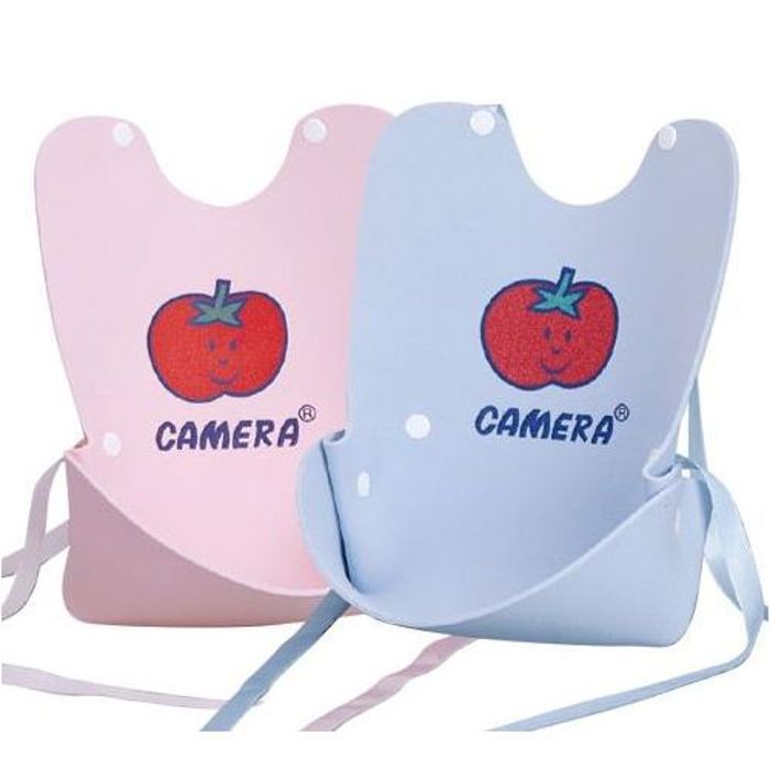 Bavoir bébé - GENERIC - Silicone 3D - Poche ramasse-miettes - Design original - Facile à nettoyer
