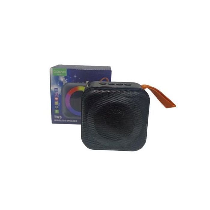 Haut-parleur Bluetooth S61U-1 Avec lecteur de carte, radio FM , entrée USB et LED RVB