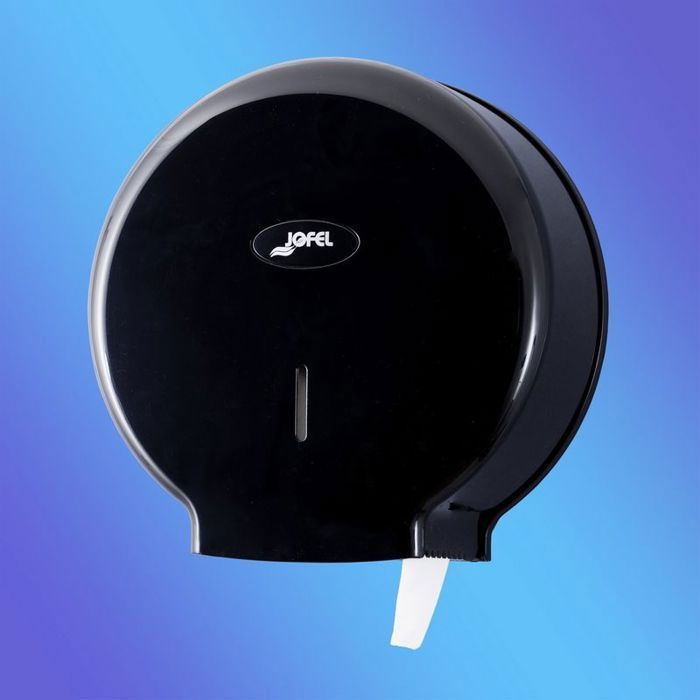 Distributeur de Papier Hygiénique - Jofel - Smart - Plastique ABS (couleurs aléatoires:BLANC/NOIR/ARGENTE)  - Design moderne