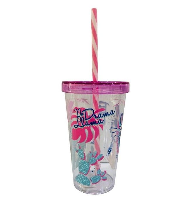 Gobelet en plastique - Non spécifié - 660CC - Couleur rose - Dimensions 26x10cm - Pour adulte