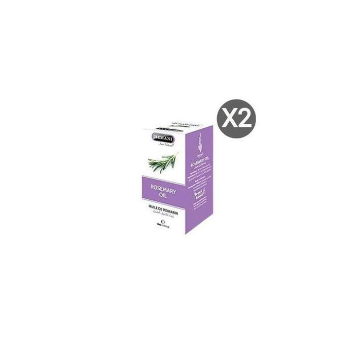 X2 Huile de romarin /bio et naturel / 30 ml