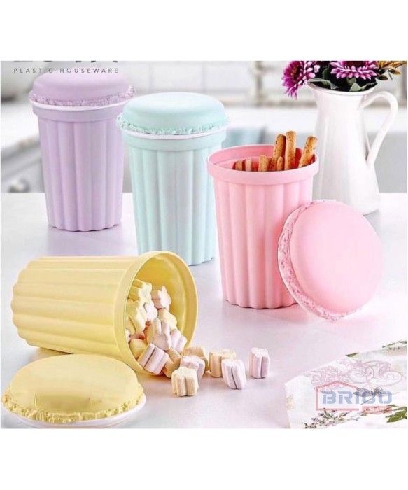 Boîte de rangement macaron 1200 ml