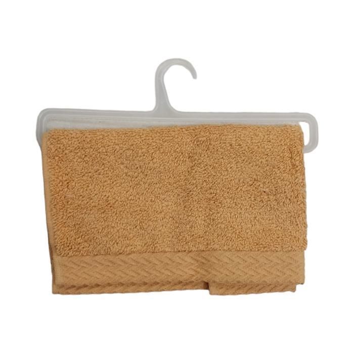 Serviette main - Julian - Jaune - 30x30 cm - 550 g - Douce et absorbante