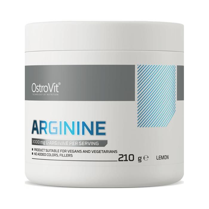 Arginine en poudre 210g Citron OstroVit Acides Amines - BCAA