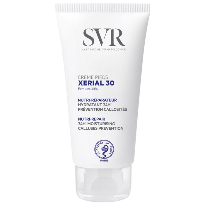 Crème pour les pieds - SVR - Xérial 30 - 50ml - Très sèche - Répare et hydrate