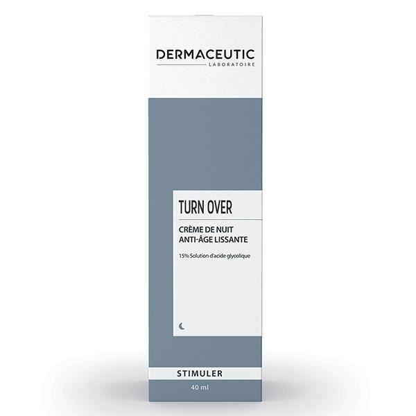 Dermaceutic Turn Over Crème de Nuit Anti-Âge Lissante 40ml
