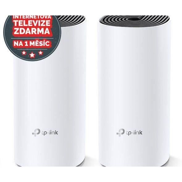 Routeur Wifi - TP-Link - Deco M4 - Pack de 3 - 2x GLAN - 300Mbps - 2.4/5GHz
