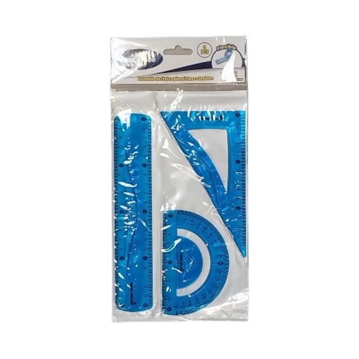 Kit de Traçage Flexible - MASH - Malow - 3 Pièces - Outils de Dessin - Adaptable et Fiable