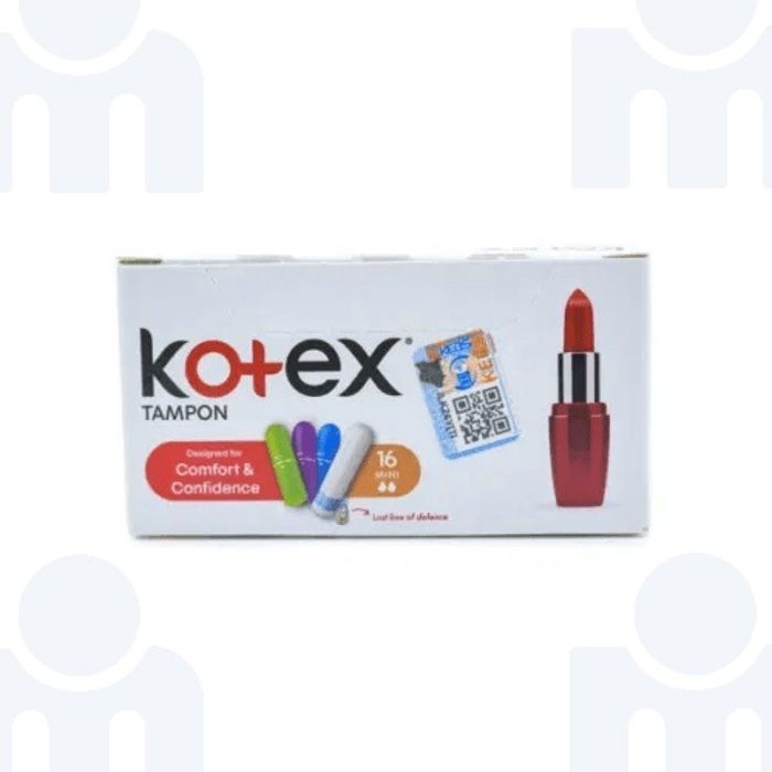 Mini tampons à couverture soyeuse 16 pièces - KOTEX