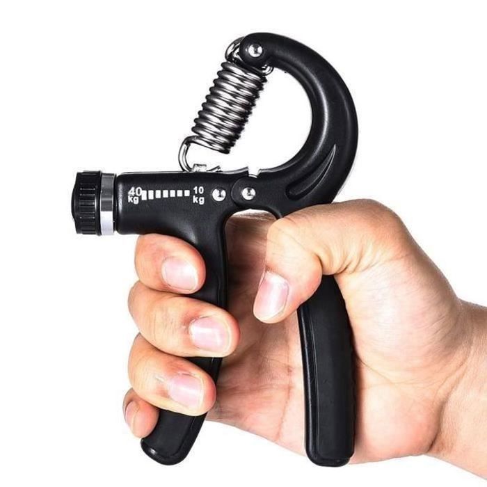 Renforceur de Prise – Résistance Réglable de 10 à 40 kg – Grip Trainer Musculation Mains & Avant-bras