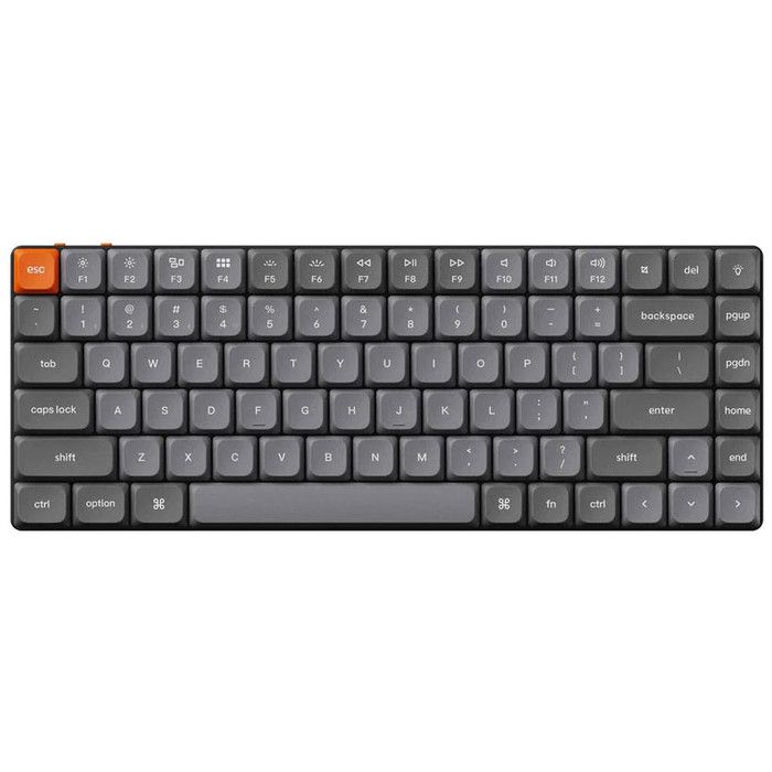 Tangentbord - KEYCHRON - K3 Max - Trådlös - Kompakt 75% - Röd färg