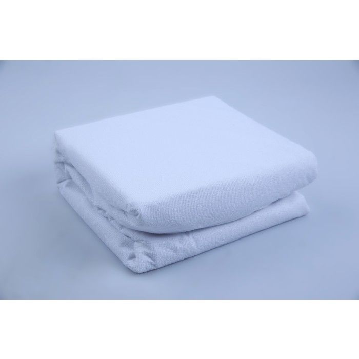 PROTÈGE-MATELAS IMPERM ÉPG 85% POLY 180X200CM BLC