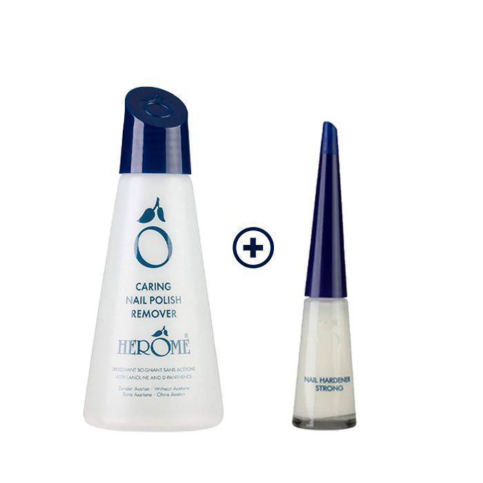 Vernis à ongle - HEROME - Durcisseur fort - 4 en 1 - Sèche rapidement - Renforce les ongles