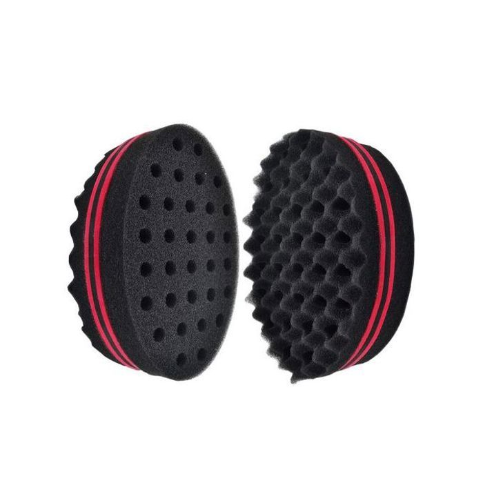 Brosse éponge pour cheveux afro : réalisez des boucles facilement et rapidement.