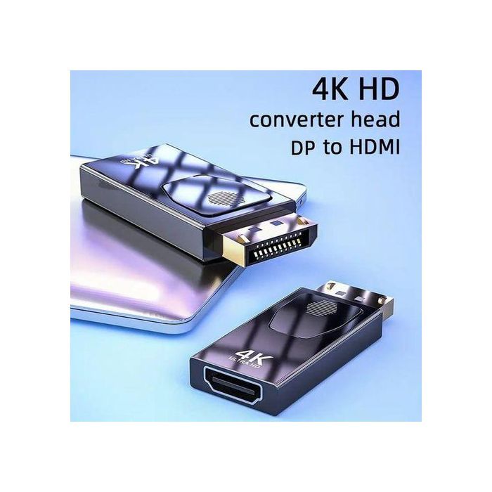 4K 60Hz DP Mâle Vers HDTV Femelle Adaptateur Haute Définition HDTV Prend En Charge 4K 1080P Displayport