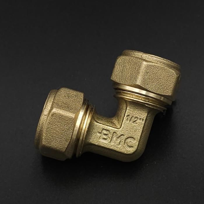 Coude égal à compression pour tube Pex pack de 10 pièces