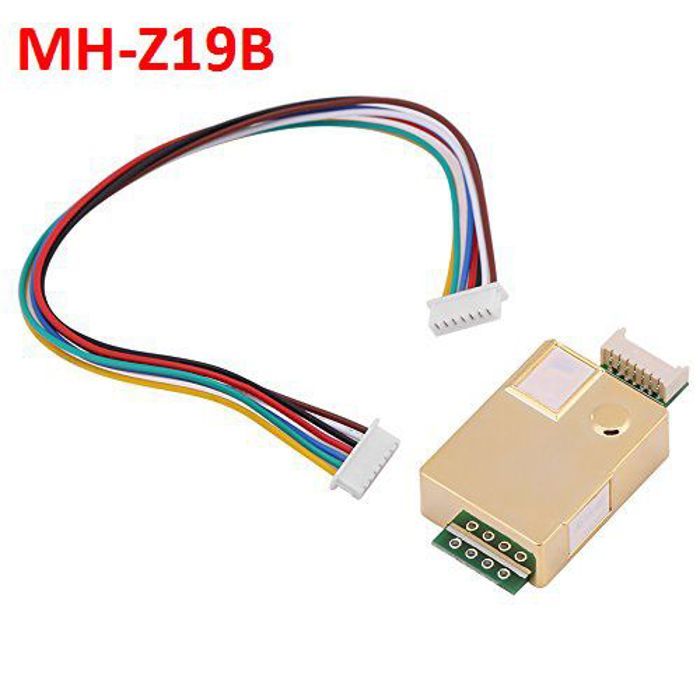 MH-Z19B NDIR Capteur CO2 Infrarouge 0-2000ppm