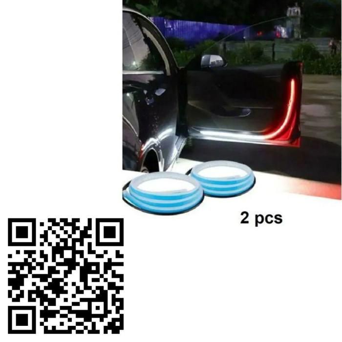 Kit de 2 voyants d'alerte LED pour porte de voiture lumières de sécurité ultra lumineuses