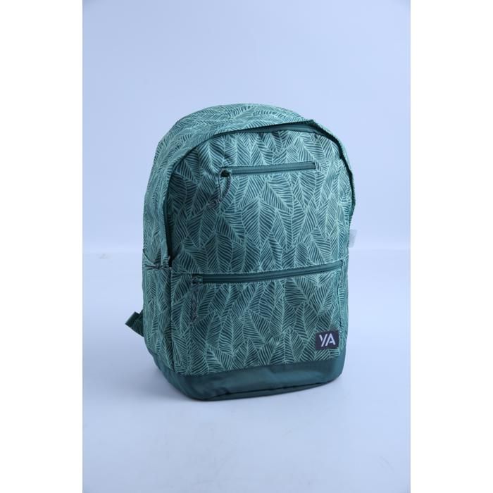 Sac à dos 40 cm Trendy 1 compartiment motif feuilles – Réf. YA