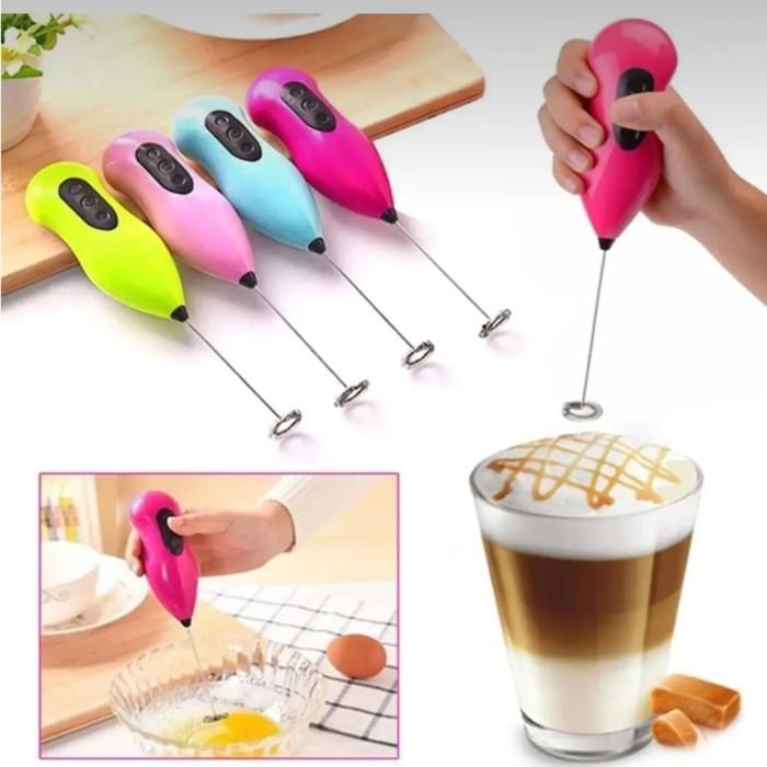Batteur électrique pour Cappuccino Mélangeur de boisson Mixeur à œufs café lait