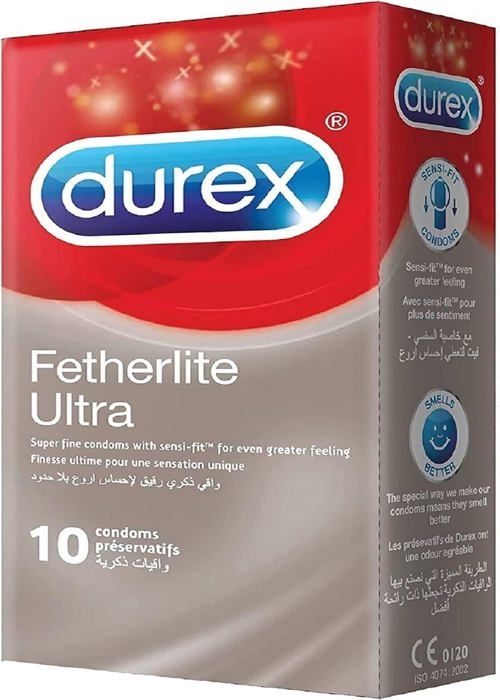Durex Pack Fetherlite ultra Boite De 10 Preservatifs