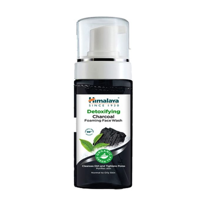 Nettoyant Visage - HIMALAYA - Charbon Détoxifiant - Mousse - 100 ml - Sans Parabène