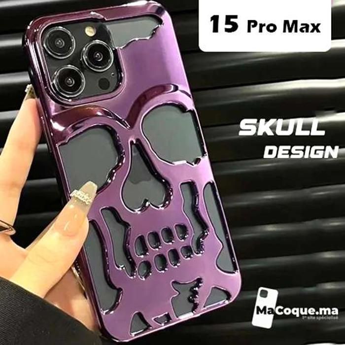 Coque iPhone 15 Pro Max - Purple - MagSafe - Protection optimale - Design slim - Support vidéo